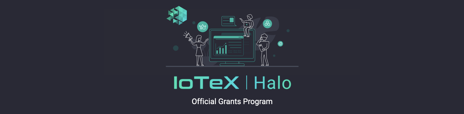 Featured image for article "IoTeX Halo Grants Program — Fueling the Internet of Trusted Things" from IoTeX Blogs