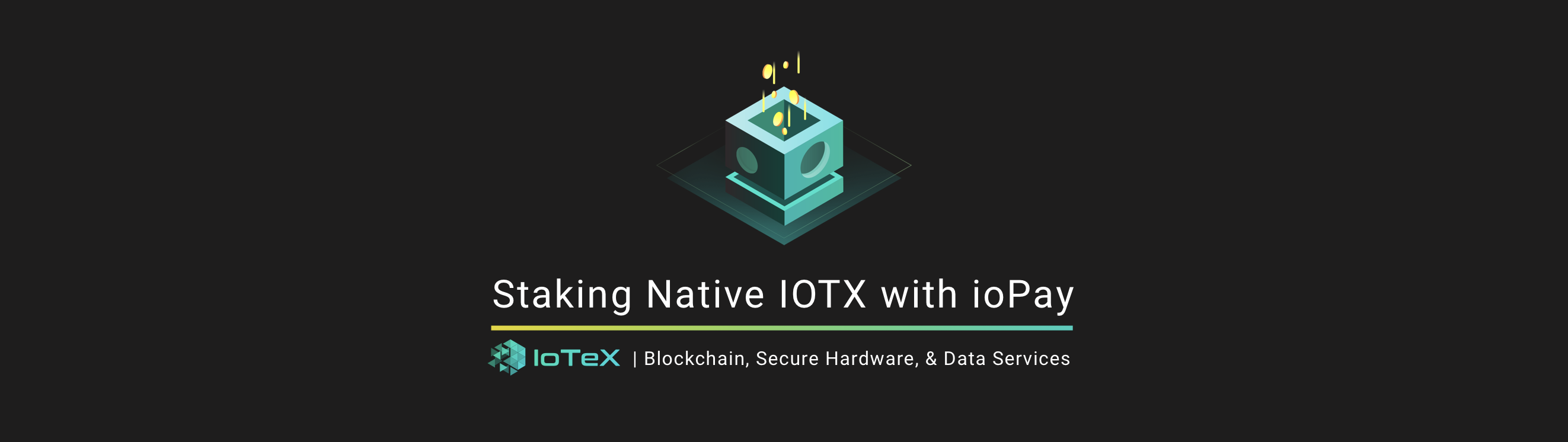 Featured image for article "Staking Native IOTX with ioPay" from IoTeX Blogs