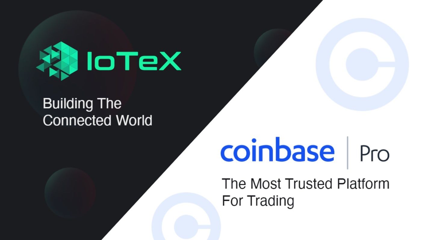 Featured image for article "IOTEX Listed on Coinbase [Becomes First Listed IOT Blockchain Company]" from IoTeX Blogs