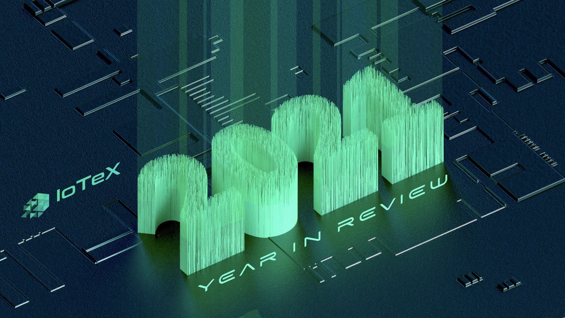 Featured image for article "IoTeX 2021: Year In Review & The Journey Ahead" from IoTeX Blogs