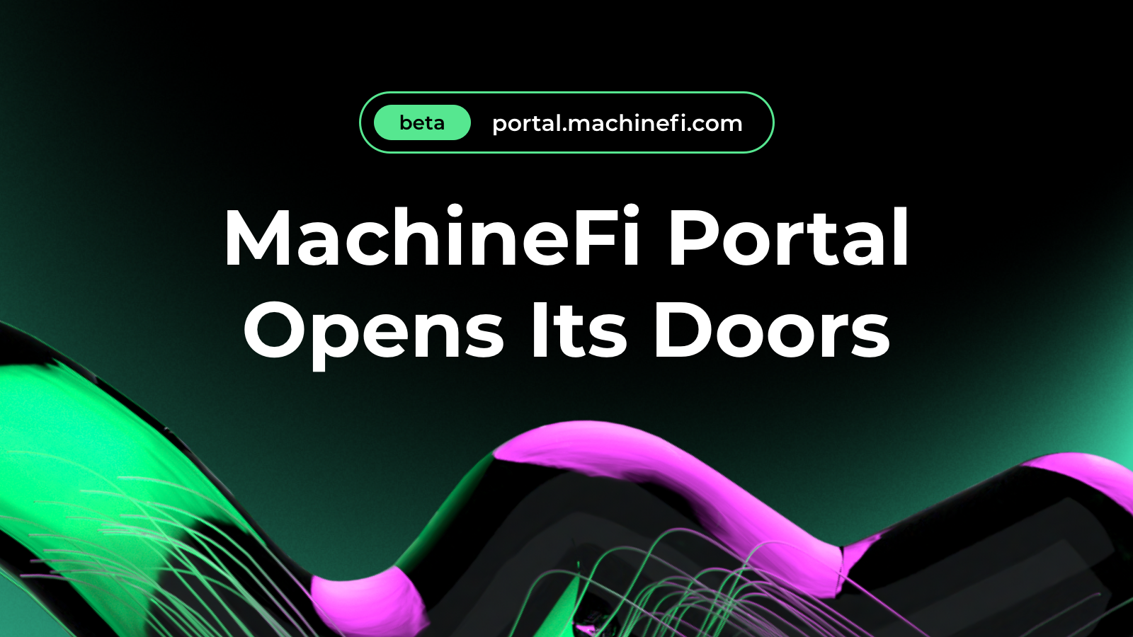 Featured image for article "MachineFi Portal Opens Its Doors [Beta Launch]" from IoTeX Blogs