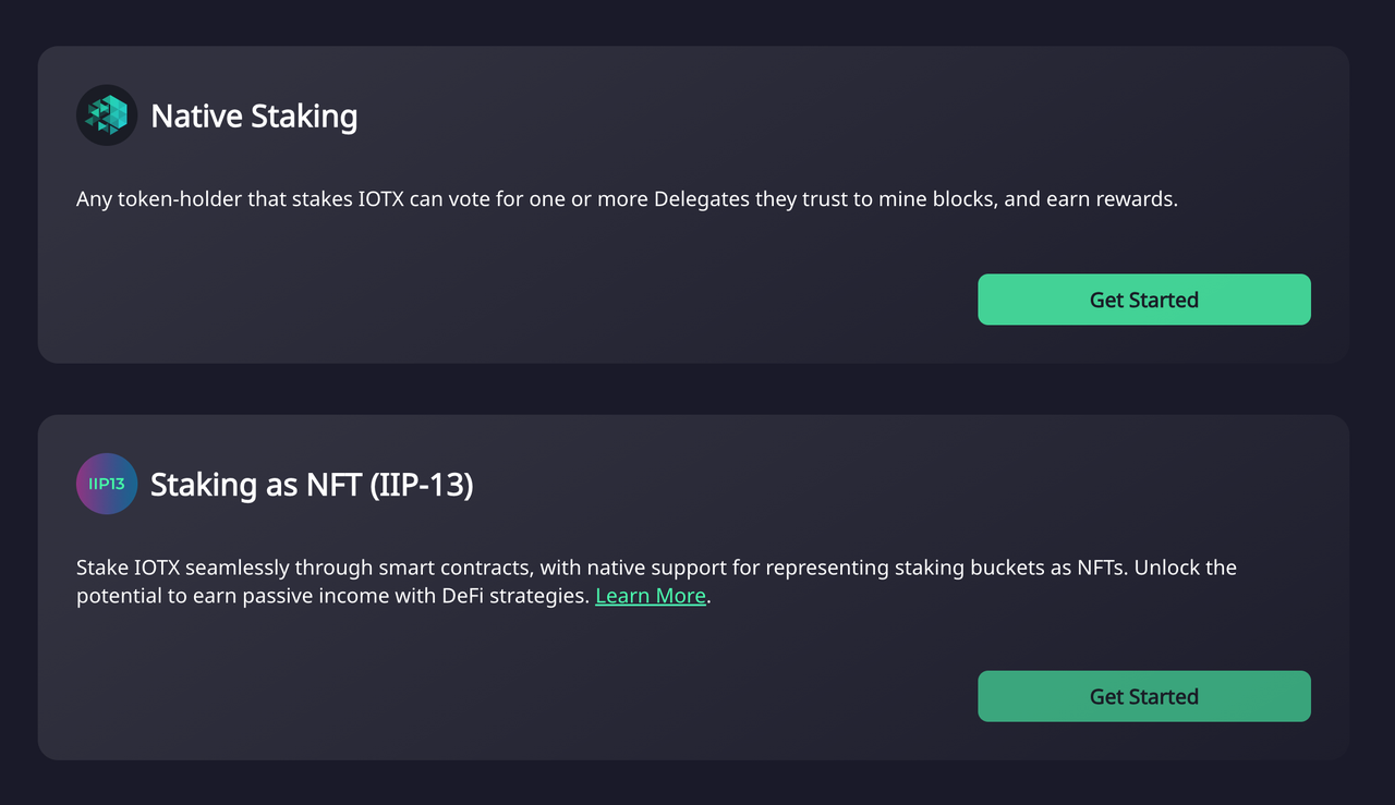 Now introducing Staking as NFT