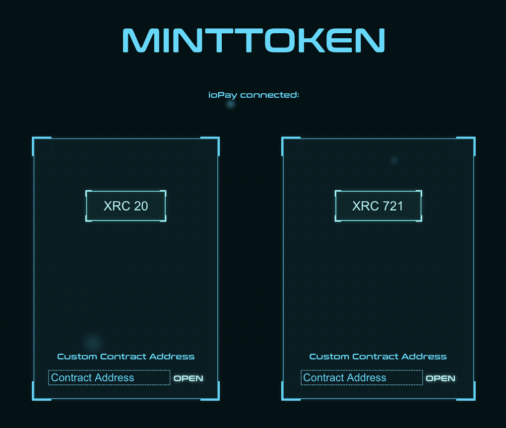 Mint token ton