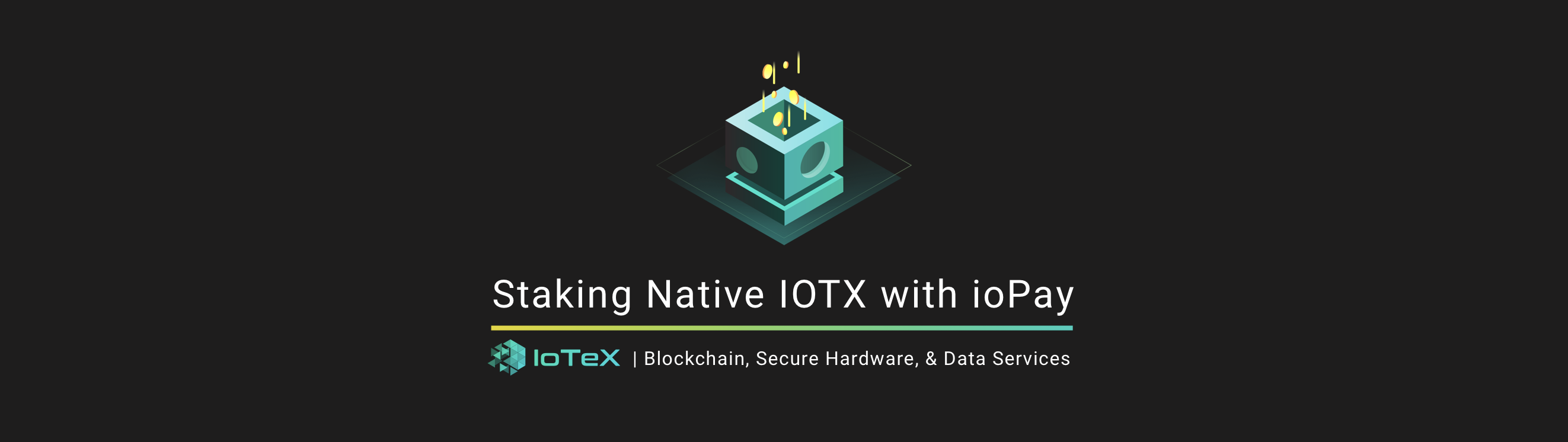 Staking Native IOTX with ioPay