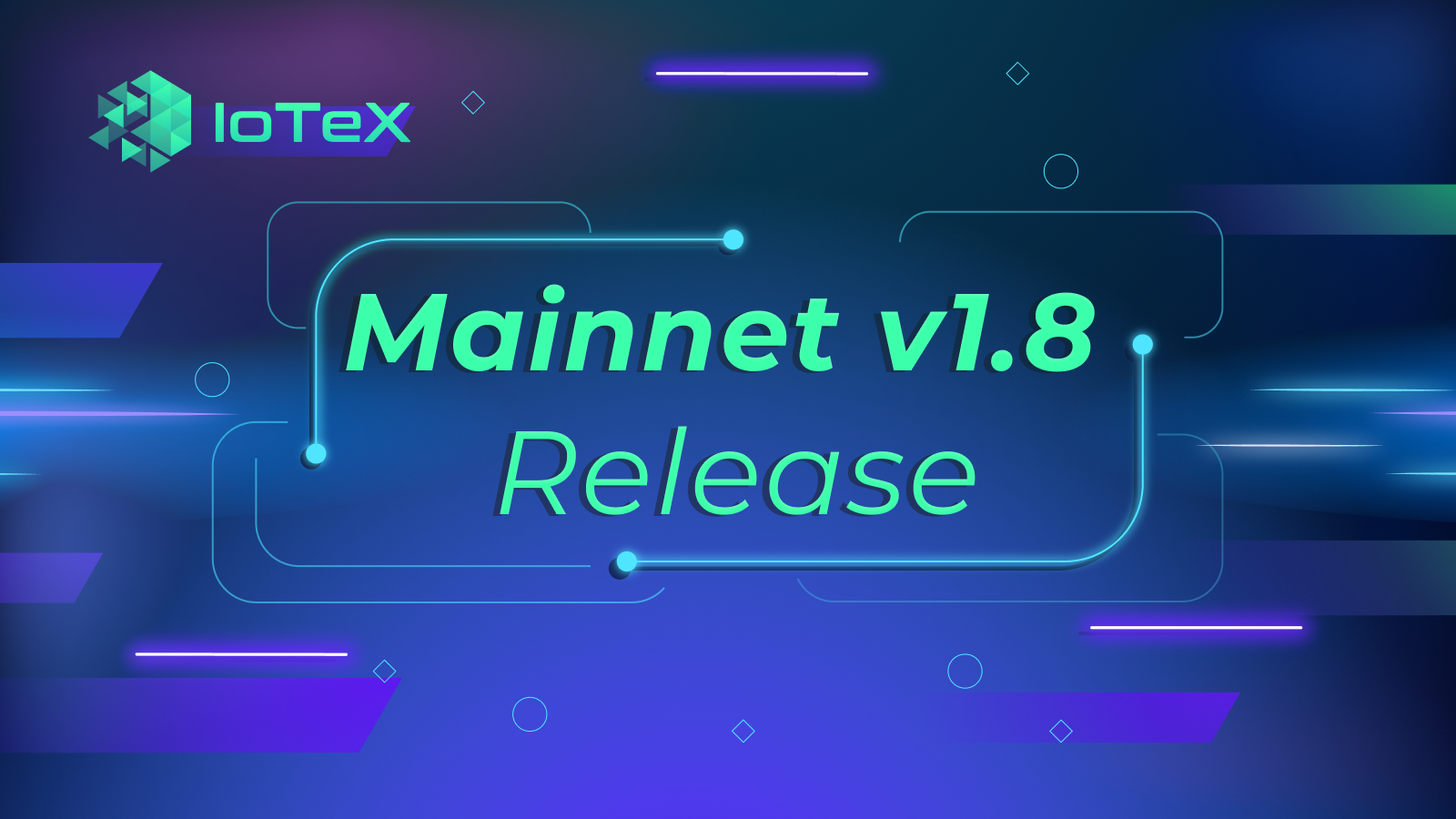 IoTeX Mainnet v1.8 Release Announcement