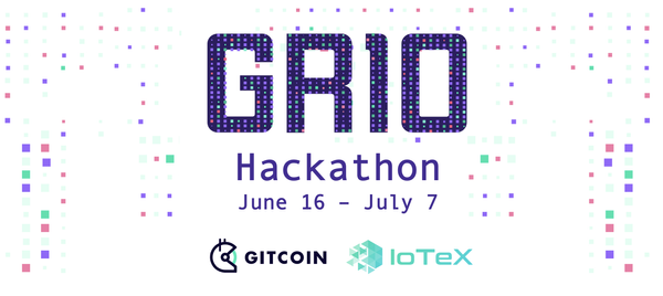 IoTeX & Gitcoin: GR10 Hackathon to Fuel Web3 Development