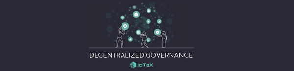 Decentralized Governance of the IoTeX Network