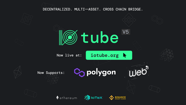 ioTube v5 Cross-Chain Bridge – Now Supports Polygon & Web3!