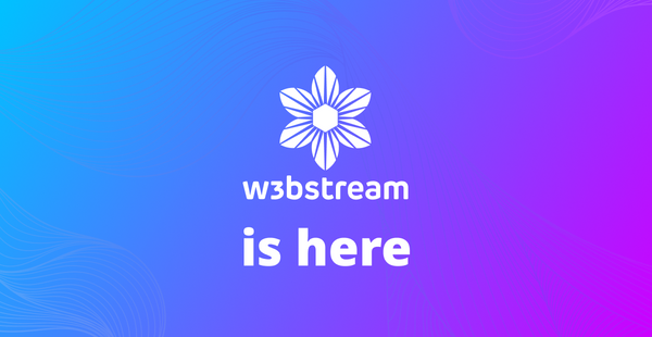 W3bstream Launch: Smart Devices to Smart Contracts #BuildAnything