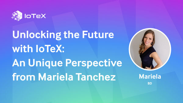 Unlocking the Future of DePIN: A Unique Perspective from Mariela Tanchez