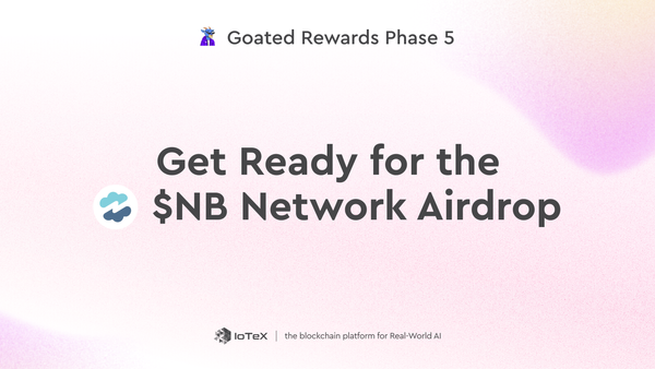 Goated Rewards Phase 5: Get Ready for the $NB Network Airdrop