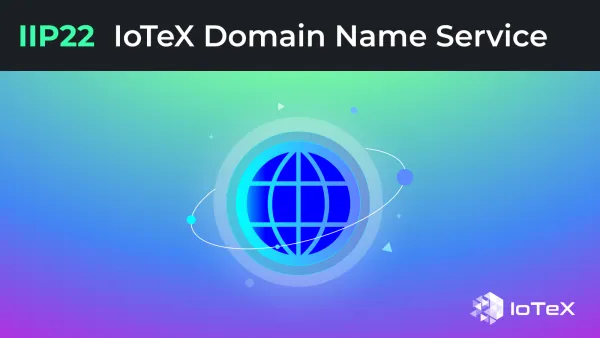 IIP-22 Mengusulkan Penyederhanaan Nama Domain IoTeX