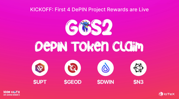 Goated Rewards Fase 2: Klaim Token Anda dari GEODNET, Network3, Drop Wireless & Uprock