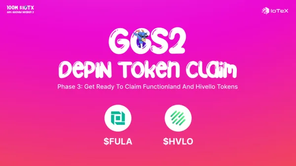 Goated Rewards Fase 3: Bersiaplah untuk Mengklaim Token Functionland dan Hivello