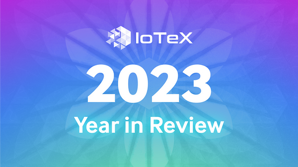 IoTeX: 2023년 리뷰