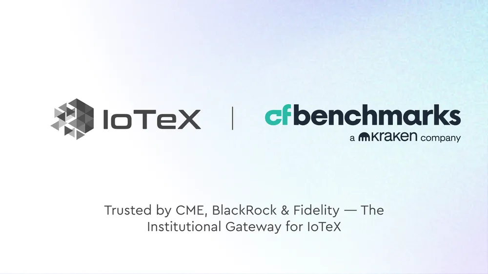IoTeX gia nhập CF Benchmarks: Mở khóa cánh cổng dành cho tổ chức